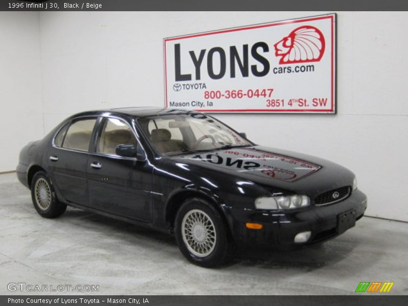 Black / Beige 1996 Infiniti J 30