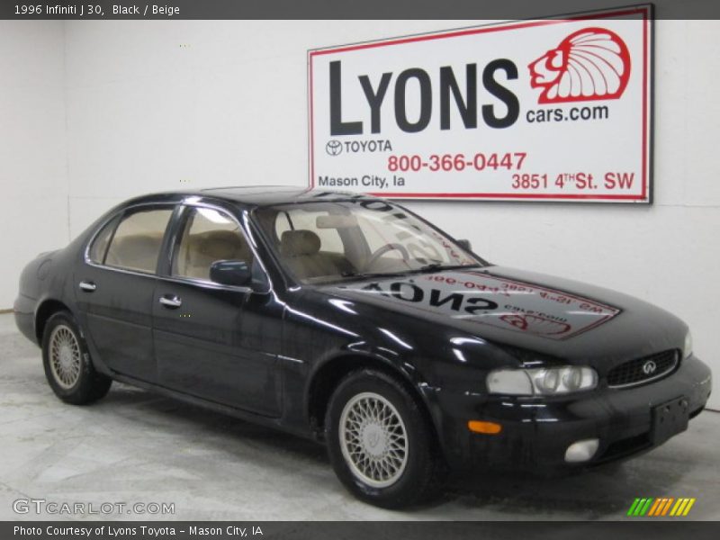 Black / Beige 1996 Infiniti J 30