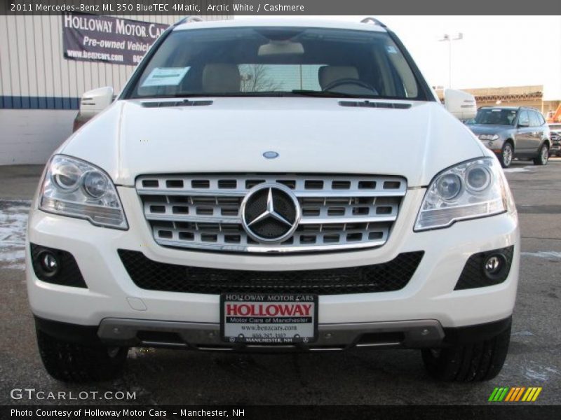 Arctic White / Cashmere 2011 Mercedes-Benz ML 350 BlueTEC 4Matic