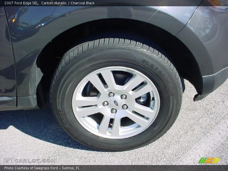 Carbon Metallic / Charcoal Black 2007 Ford Edge SEL