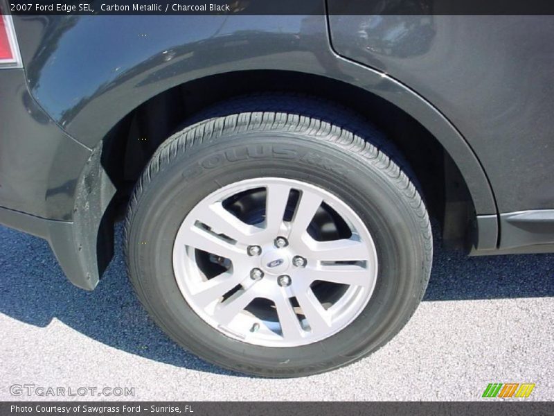 Carbon Metallic / Charcoal Black 2007 Ford Edge SEL