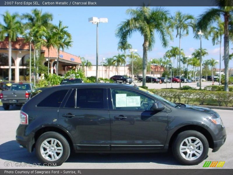 Carbon Metallic / Charcoal Black 2007 Ford Edge SEL