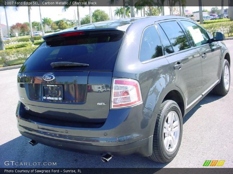Carbon Metallic / Charcoal Black 2007 Ford Edge SEL