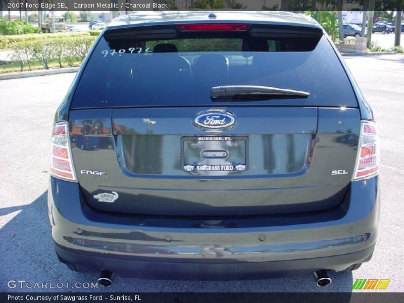 Carbon Metallic / Charcoal Black 2007 Ford Edge SEL