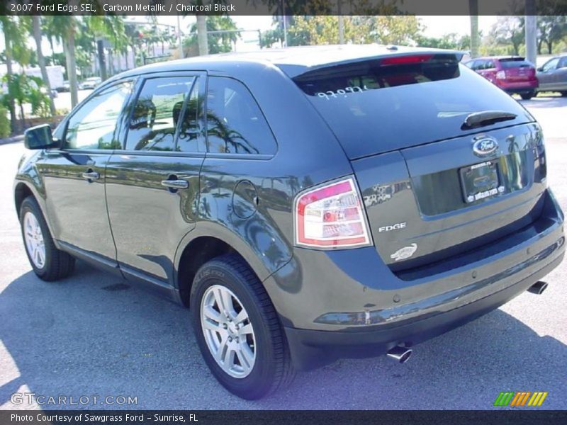 Carbon Metallic / Charcoal Black 2007 Ford Edge SEL
