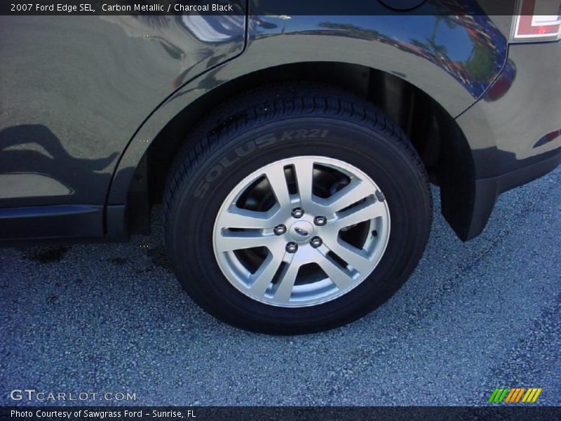 Carbon Metallic / Charcoal Black 2007 Ford Edge SEL
