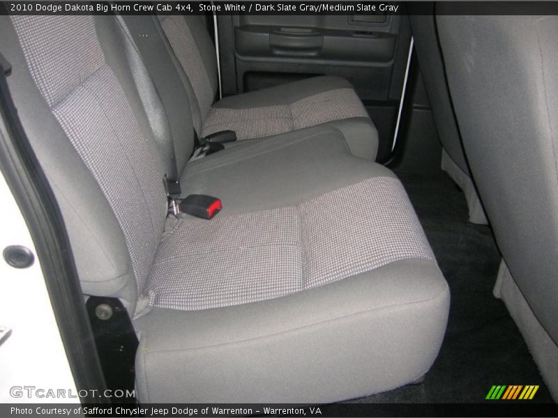 Stone White / Dark Slate Gray/Medium Slate Gray 2010 Dodge Dakota Big Horn Crew Cab 4x4