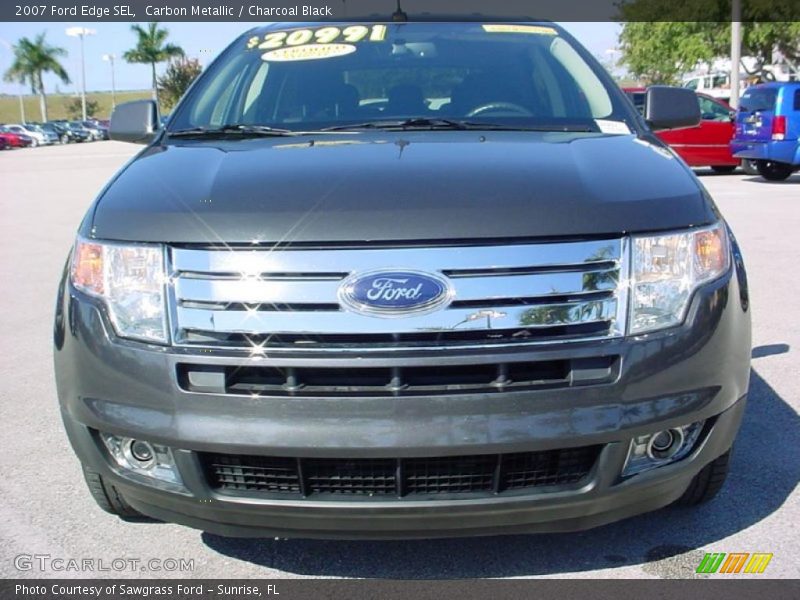 Carbon Metallic / Charcoal Black 2007 Ford Edge SEL