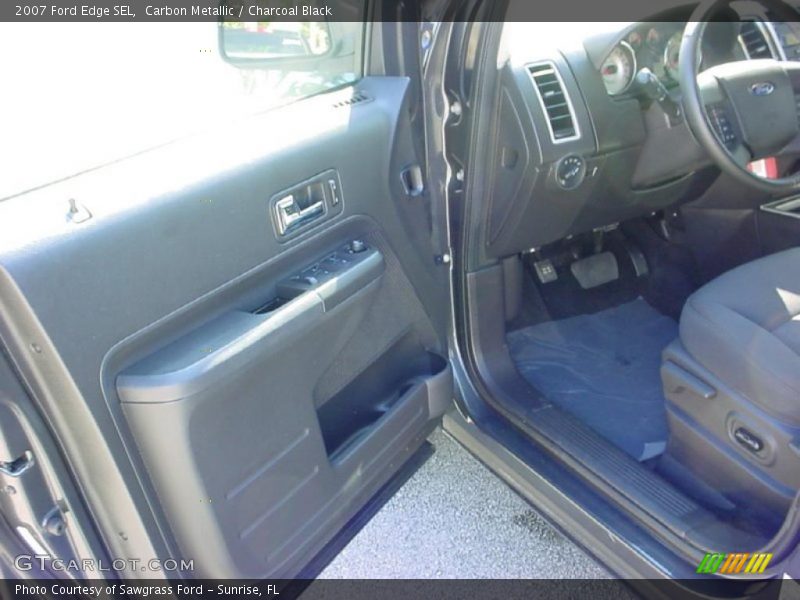 Carbon Metallic / Charcoal Black 2007 Ford Edge SEL