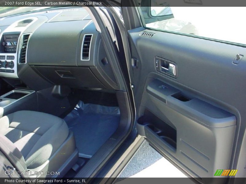 Carbon Metallic / Charcoal Black 2007 Ford Edge SEL