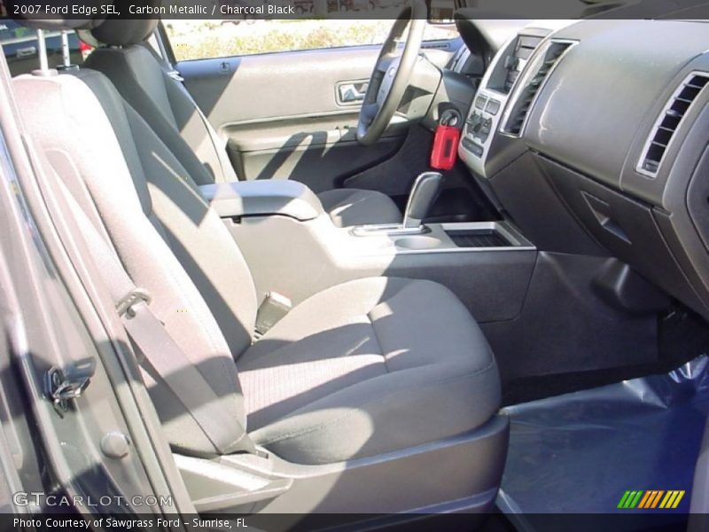 Carbon Metallic / Charcoal Black 2007 Ford Edge SEL