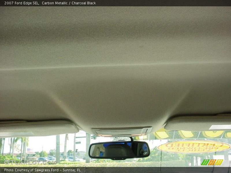 Carbon Metallic / Charcoal Black 2007 Ford Edge SEL