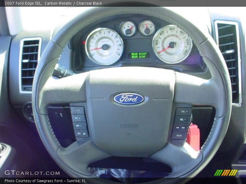 Carbon Metallic / Charcoal Black 2007 Ford Edge SEL