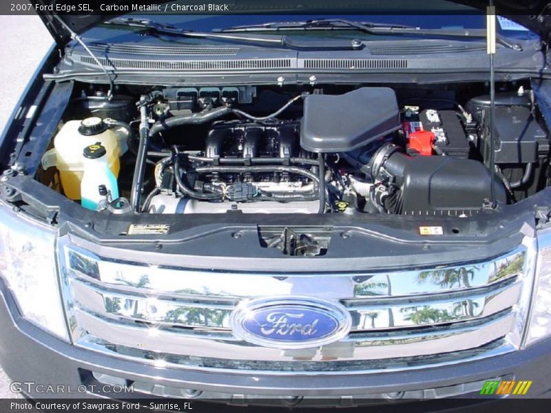 Carbon Metallic / Charcoal Black 2007 Ford Edge SEL
