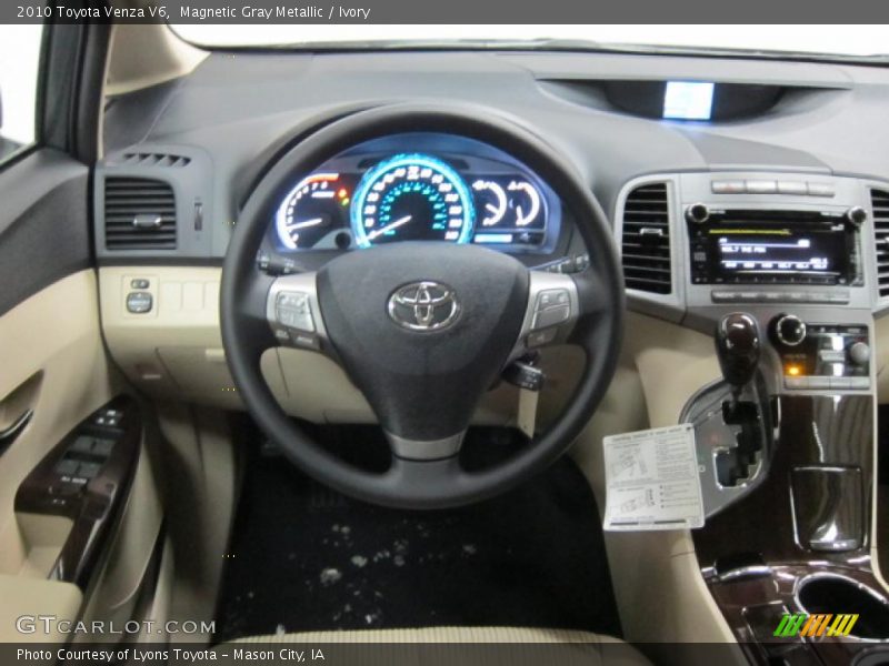 Magnetic Gray Metallic / Ivory 2010 Toyota Venza V6