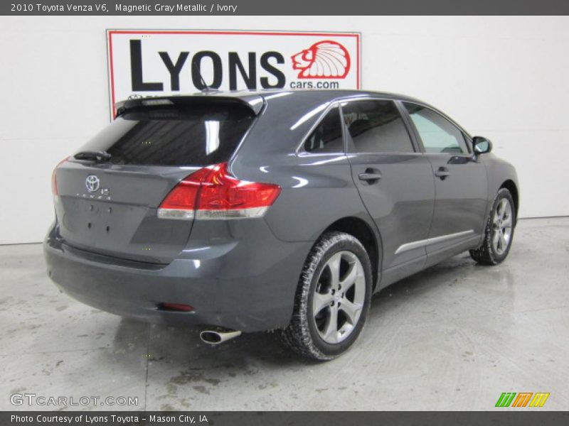 Magnetic Gray Metallic / Ivory 2010 Toyota Venza V6