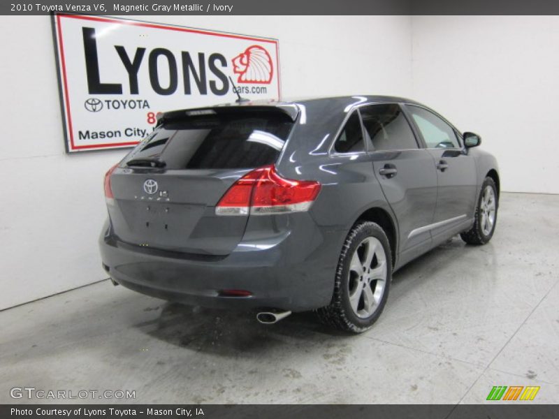Magnetic Gray Metallic / Ivory 2010 Toyota Venza V6