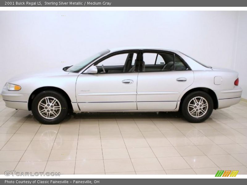 Sterling Silver Metallic / Medium Gray 2001 Buick Regal LS