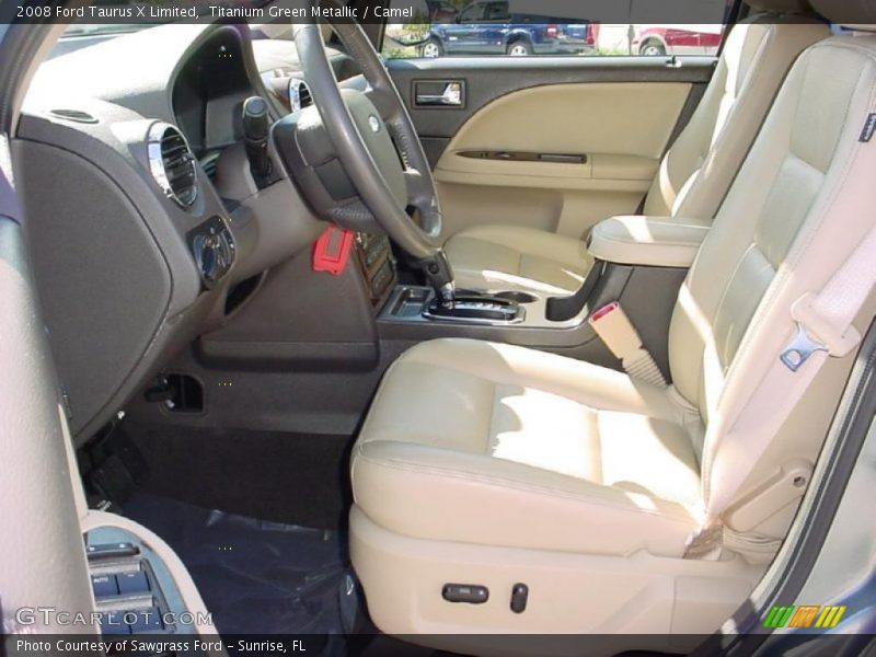  2008 Taurus X Limited Camel Interior