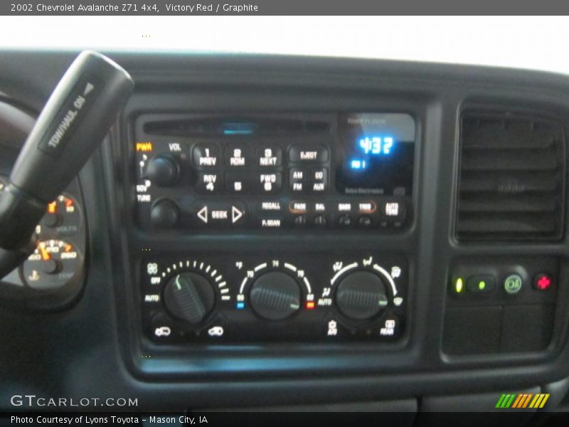Victory Red / Graphite 2002 Chevrolet Avalanche Z71 4x4