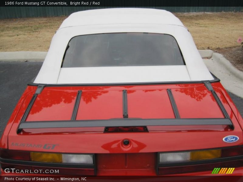  1986 Mustang GT Convertible Bright Red