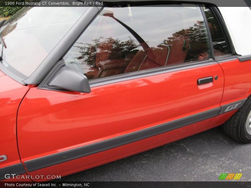  1986 Mustang GT Convertible Bright Red