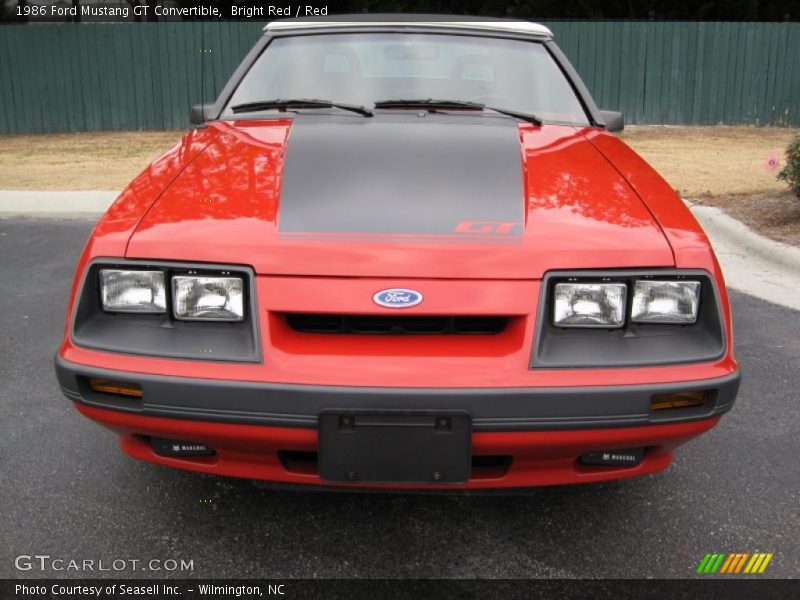  1986 Mustang GT Convertible Bright Red