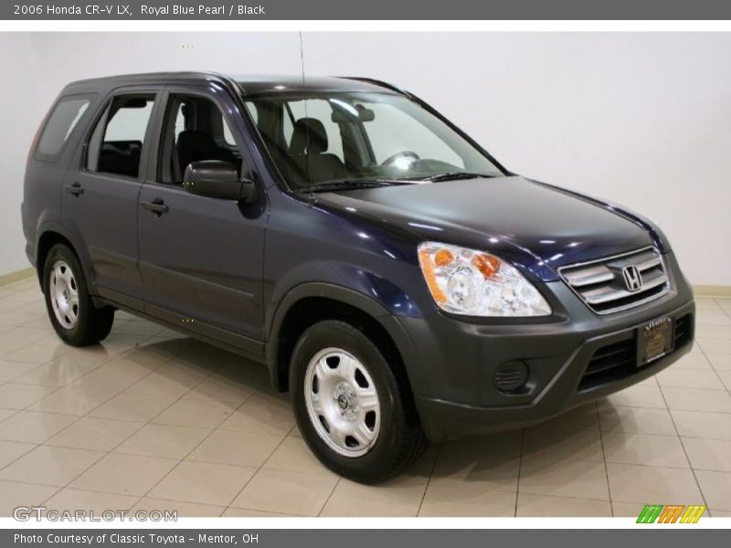 Royal Blue Pearl / Black 2006 Honda CR-V LX