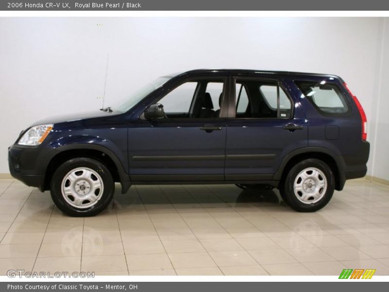 Royal Blue Pearl / Black 2006 Honda CR-V LX