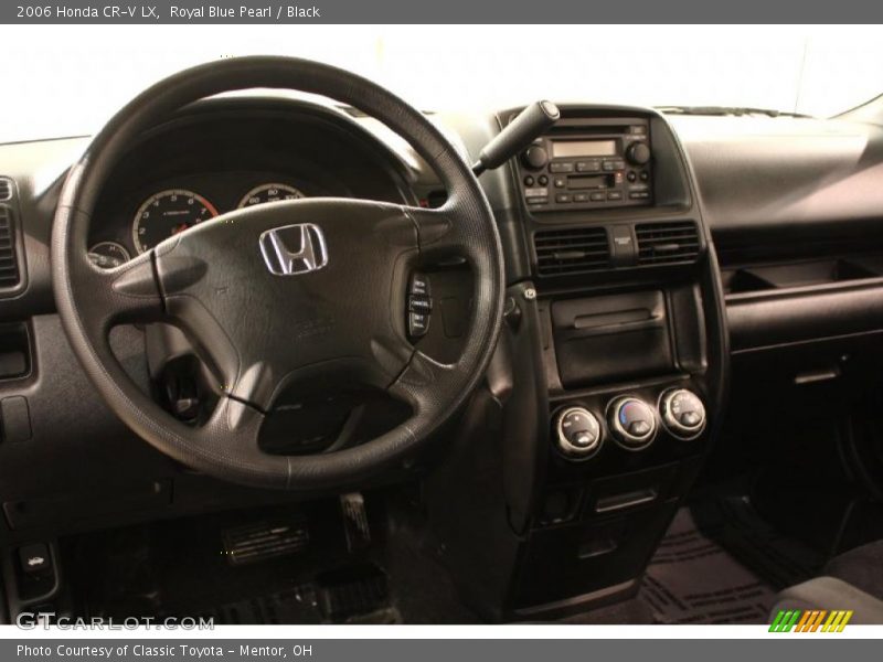Royal Blue Pearl / Black 2006 Honda CR-V LX