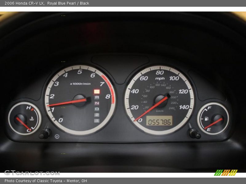 Royal Blue Pearl / Black 2006 Honda CR-V LX