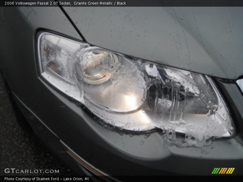 Granite Green Metallic / Black 2006 Volkswagen Passat 2.0T Sedan