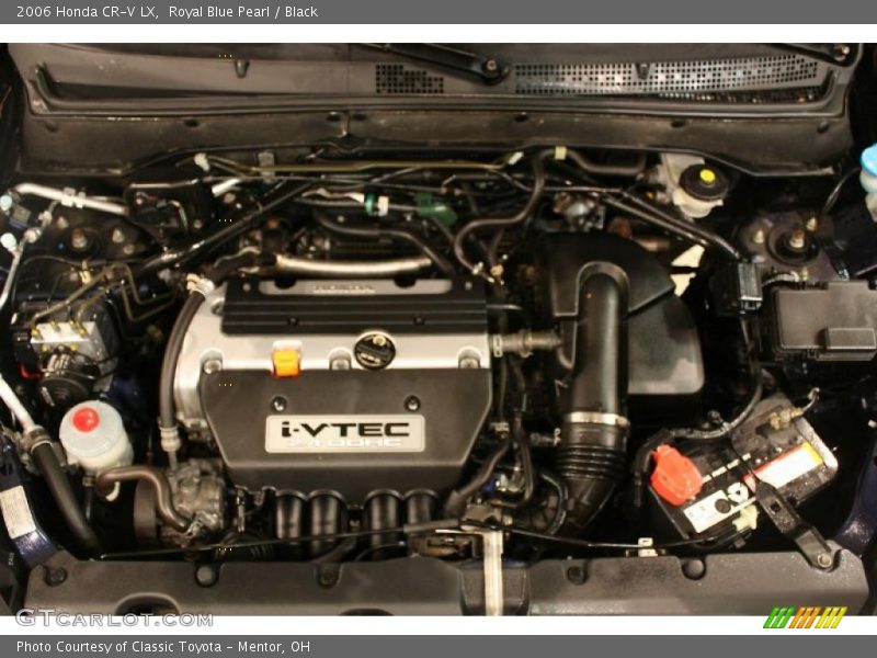 Royal Blue Pearl / Black 2006 Honda CR-V LX