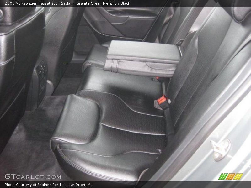 Granite Green Metallic / Black 2006 Volkswagen Passat 2.0T Sedan