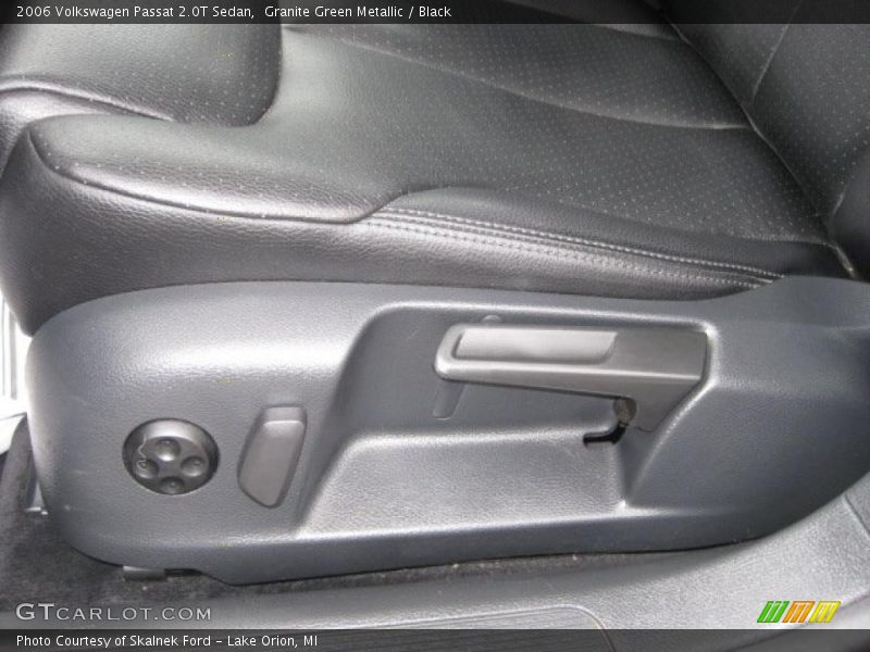 Granite Green Metallic / Black 2006 Volkswagen Passat 2.0T Sedan