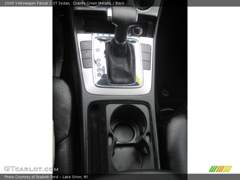 Granite Green Metallic / Black 2006 Volkswagen Passat 2.0T Sedan