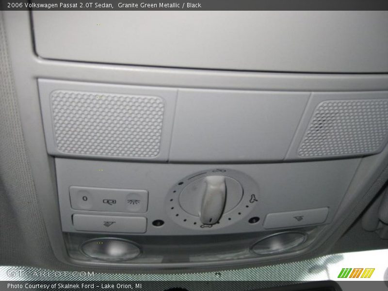 Granite Green Metallic / Black 2006 Volkswagen Passat 2.0T Sedan