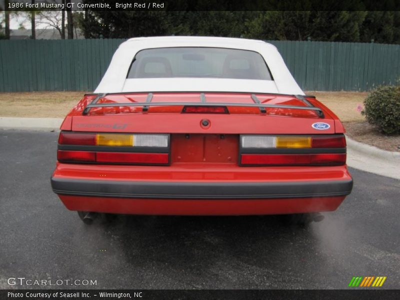  1986 Mustang GT Convertible Bright Red