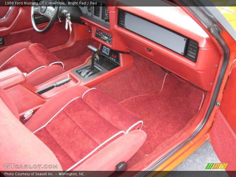 Dashboard of 1986 Mustang GT Convertible