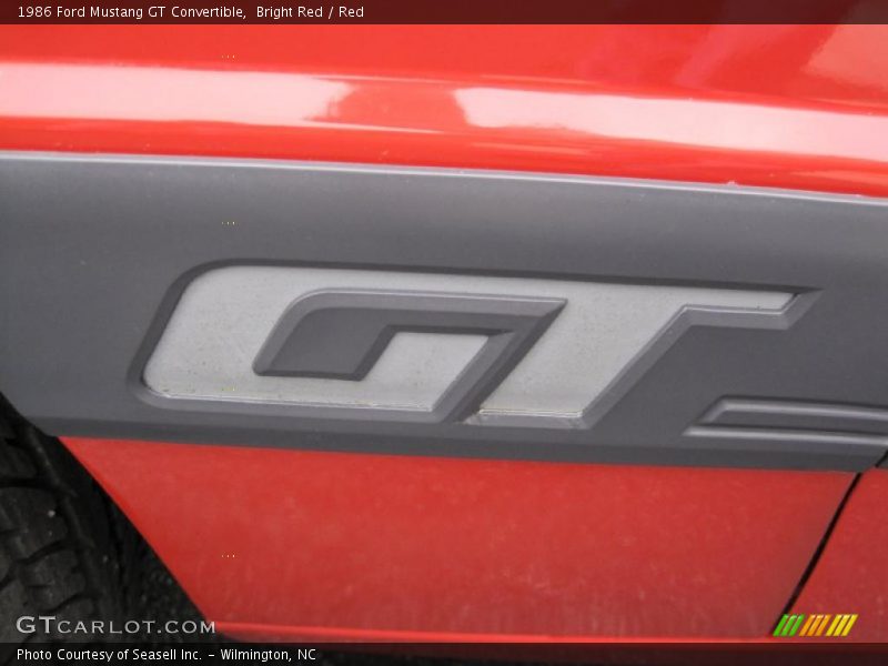  1986 Mustang GT Convertible Logo