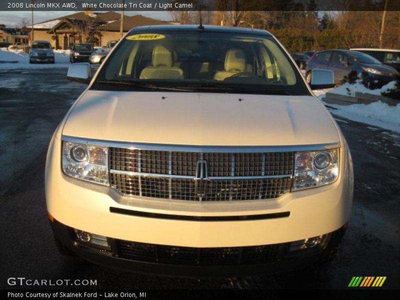 White Chocolate Tri Coat / Light Camel 2008 Lincoln MKX AWD
