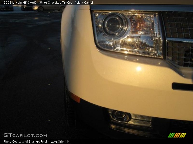 White Chocolate Tri Coat / Light Camel 2008 Lincoln MKX AWD