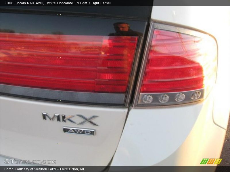 White Chocolate Tri Coat / Light Camel 2008 Lincoln MKX AWD