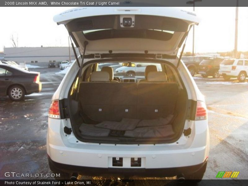 White Chocolate Tri Coat / Light Camel 2008 Lincoln MKX AWD