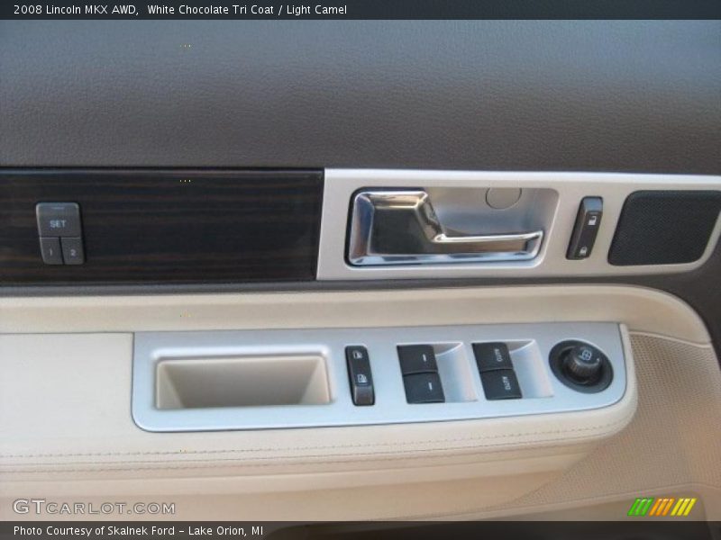 White Chocolate Tri Coat / Light Camel 2008 Lincoln MKX AWD