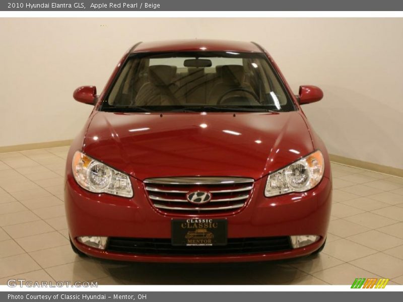 Apple Red Pearl / Beige 2010 Hyundai Elantra GLS