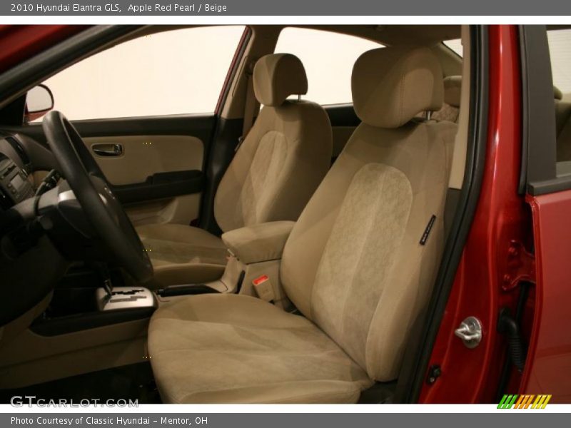 Apple Red Pearl / Beige 2010 Hyundai Elantra GLS