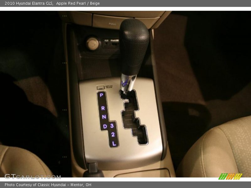 Apple Red Pearl / Beige 2010 Hyundai Elantra GLS