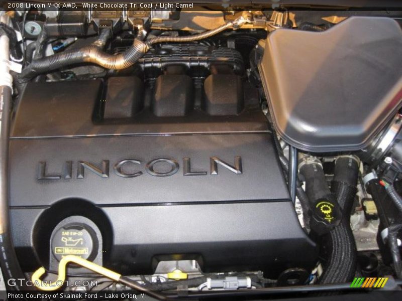 White Chocolate Tri Coat / Light Camel 2008 Lincoln MKX AWD