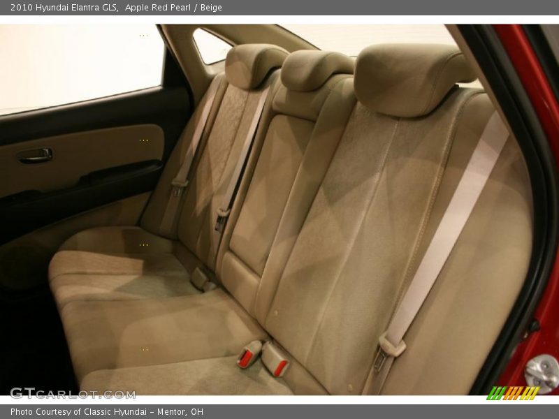 Apple Red Pearl / Beige 2010 Hyundai Elantra GLS